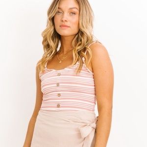 Luca + Grae Supernova Pink Tank
